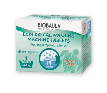 BioBaula miljøvenlige vasketabs til tøj vask (REGULAR)